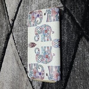 BIJORCA ELEPHANT 🐘 DESIGN CLUTCH WALLET NWOT